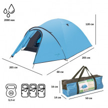 Палатка Green Glade Nida 3