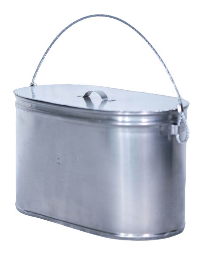 Котел Век с крышкой 4 л овальный