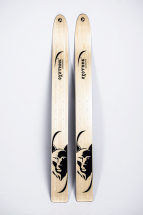 Лыжи Охотник, полнокамусные, дерево, длина 160, ширина 15 см