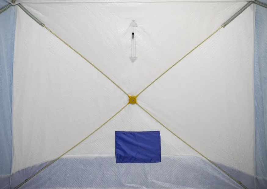 Палатка зимняя КУБ 4 (трехслойная)  дышащая