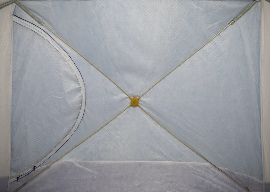 Палатка зимняя КУБ 4 (трехслойная)  дышащая