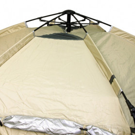 Палатка двухслойная Печора-4, зонтичного типа, 320*275*175 см, бежевая