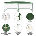 Тент садовый из полиэстера 3*6*2.5м, Green Glade