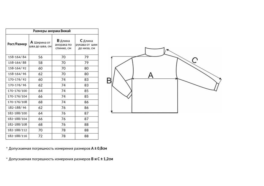 Анорак Век Вижай