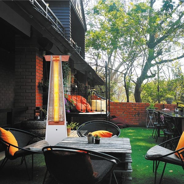 Уличный газовый обогреватель Aesto A-05Т, нерж.сталь