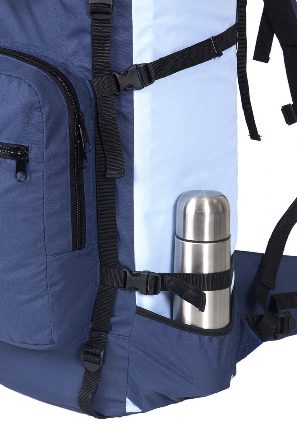 Рюкзак туристический Оптимал 2 серо-красный, 120 л, ТАЙФ