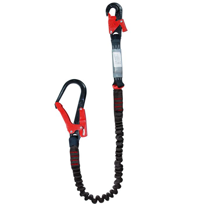 Строп из полиамидной ленты эластичный с амортизатором (аA эласт кр-01, кр-04 ков.)