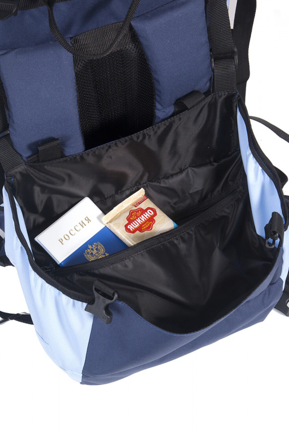 Рюкзак туристический Оптимал 2, серо-красный, 80 л, ТАЙФ