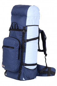 Рюкзак туристический Оптимал 4, синий-голубой, 80 л, ТАЙФ