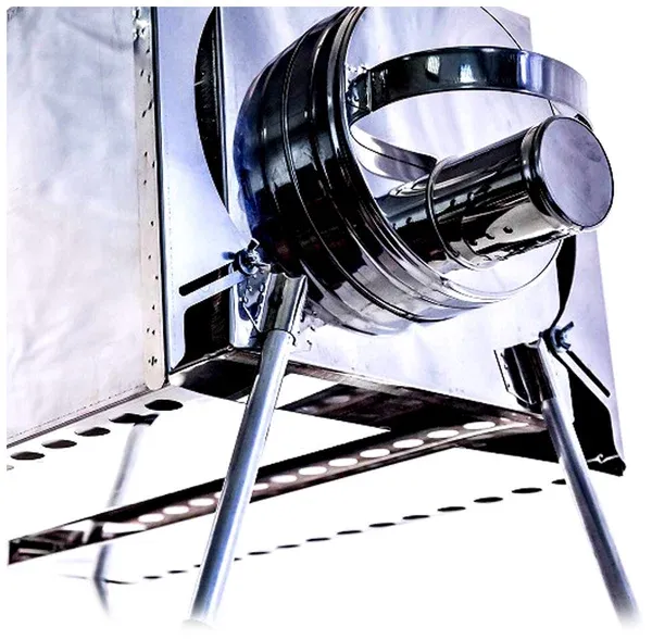 Печь походная Пошехонка средняя с 3D защитным экраном