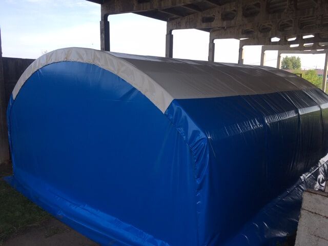 Палатка для ремонта техники АНГАРа - 240 (площадь 240 кв.м.)