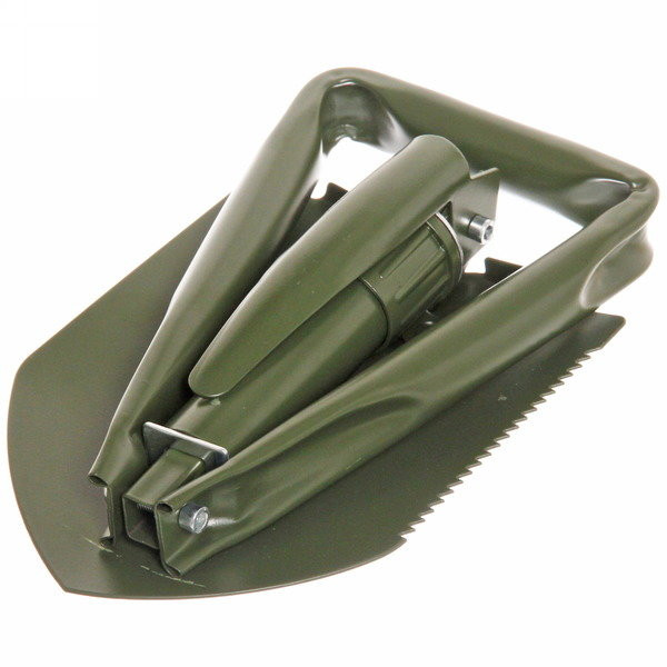 Лопата туристическая складная 60см в чехле, цвет хаки