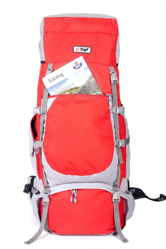 Рюкзак туристический Хальмер 1, с латами, синий-голубой, 65 л, ТАЙФ