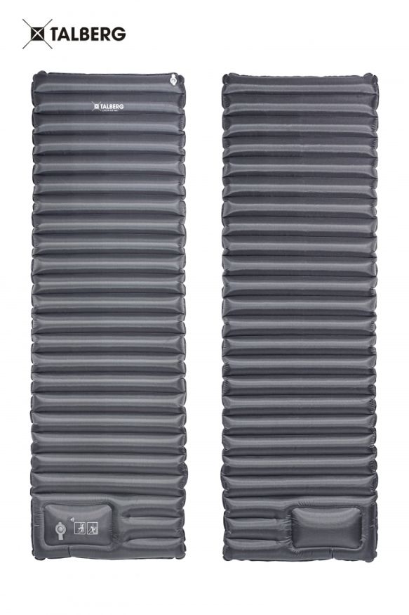 Коврик надувной LUXOR AIR GREY MAT, 185 х 60 х 8 см, TALBERG
