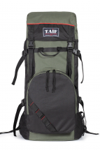 Рюкзак туристический Турист Лайт 1, ПВХ 600, олива/черный, 120 л, ТАЙФ