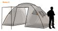 Палатка Canadian Camper SANA 4, цвет forest