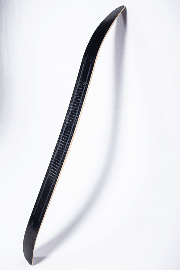 Лыжи Тайга, дерево-пластик, длина 185 см, ширина 150 мм