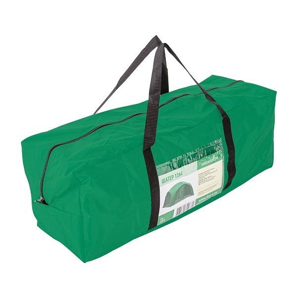 Палатка-шатер 1264 4х4х2,65/2м полиэстер, Green Glade