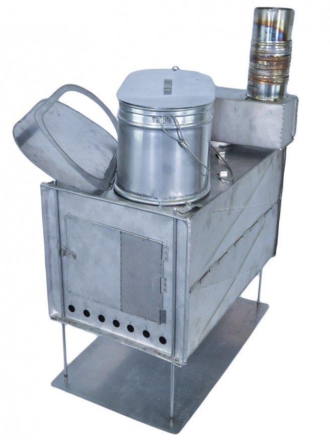 Печь походная с котелками для варки С (Титан)