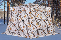 Палатка зимняя Higashi Chum Hot Winter Camo (двойной утеплитель)