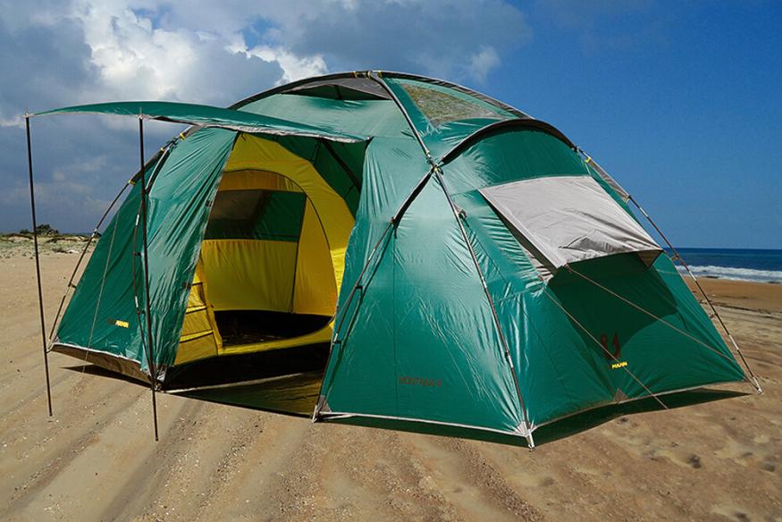 Montana 4 палатка TauMANN, зелёный