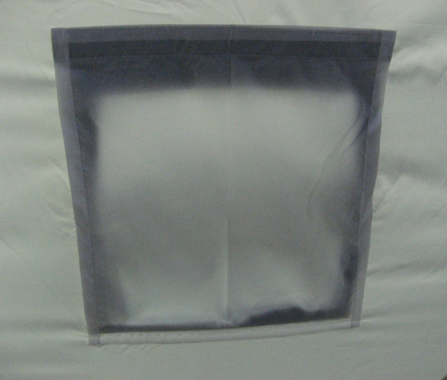 Палатка КУБ 4 (однослойная), 2,1x2,1 м, PU 1000, бело-синий