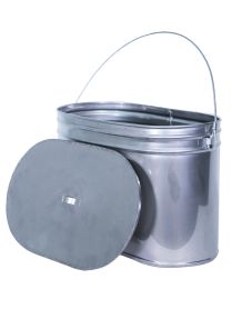 Котел Век с крышкой 9 л овальный