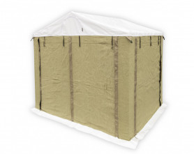 Палатка сварщика 2х2 м (ПВХ+брезент)