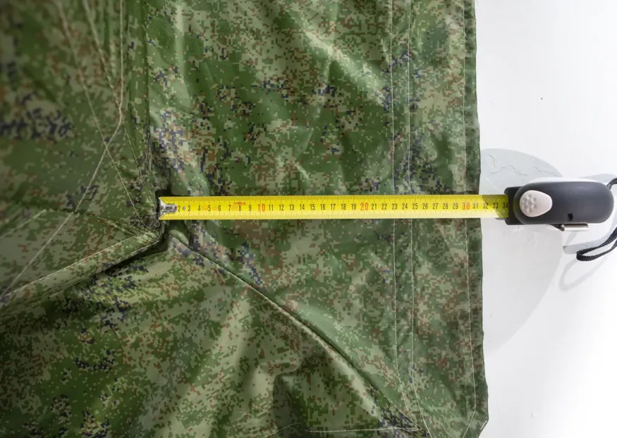 Палатка зимняя ЧУМ 2 (трехслойная, пиксель с выводом под трубу)