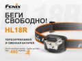 Налобный фонарь Fenix HL18R черный